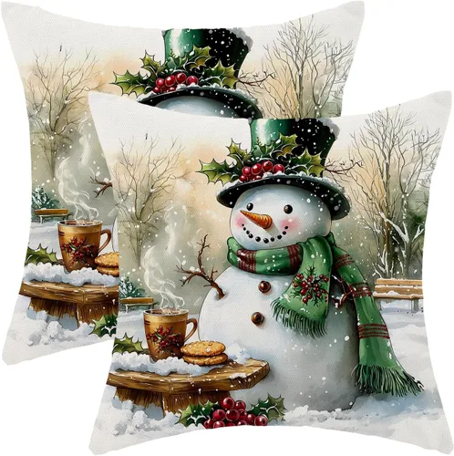 Miniatura 64 de CXMEIFLY Juego de 2 fundas de almohada de Pascua de 18 x 18 pulgadas para decoración vintage de conejo, con lazo de primavera, conejo, para Pascua02