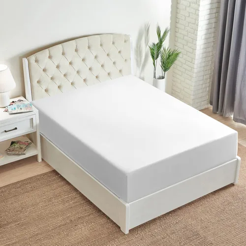 Miniatura 9 de Mellanni Sábana Bajera de Bolsillo Extra Profundo Queen - Sábanas de Cama de la Colección Icónica con Bolsillo Profundo de hasta 21 Pulgadas - 1102