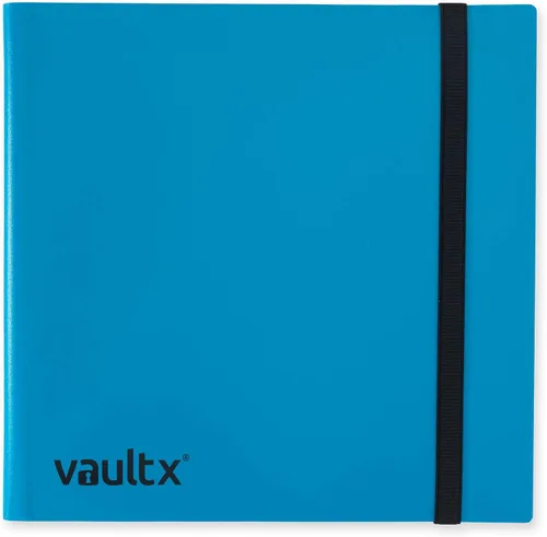 Miniatura 12 de Vault X Carpeta estándar de 12 bolsillos, con capacidad para 480 tarjetas intercambiables en 20 páginas de carga lateral (negro)