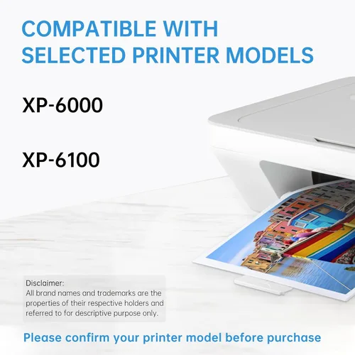 Miniatura 2 de LEMERO Cartucho de tinta remanufacturado de repuesto para cartucho de tinta Epson 302XL para usar con Expression Premium XP-6100 XP 6100 XP-6000