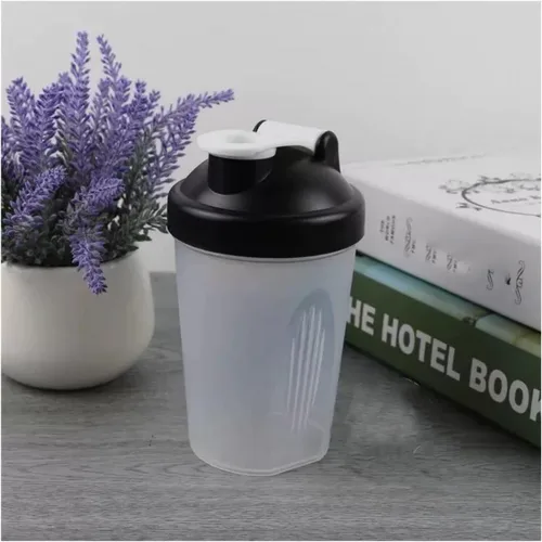 Miniatura 15 de Cekaso Batidora de botellas para batir y antes del trabajo, la mejor taza agitadora (sin BPA) con tapa de bucle clásico y bola batidora, botella