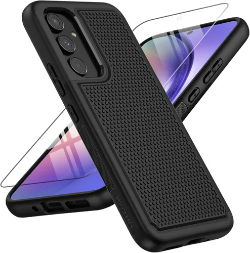 Miniatura 152 de FNTCASE Funda para teléfono Galaxy A14-5G: protección contra caídas de grado militar Samsung A14 5G, probada contra caídas de 14 pies, protector