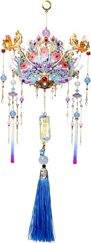 MU Rompecabezas de metal 3D DIY Kits de modelo Phoenix Coronet Series E Yuanchu, cultura china miniatura rompecabezas de construcción DIY Sets,
