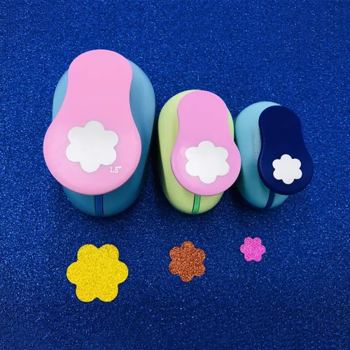 Miniatura 18 de Juego de 3 piezas de arco (5/8 pulgadas + 1 pulgada + 1.5 pulgadas) para manualidades, punzones de papel para manualidades, álbumes de recortes
