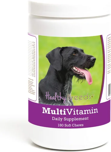 Miniatura 83 de Healthy Breeds Bulldog francés multivitamínico suave masticable para perros 180