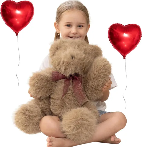 Miniatura 14 de MorisMos Oso de Peluche Relleno, Pequeño Oso de Peluche de 14'' Juguete de Peluche Regalo para Niño Niña Bebé Adolescente Adulto, Tierno Juguete