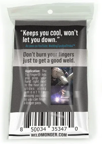 Miniatura 3 de Consejos y trucos de soldadura Tig Finger Heat Shield (paquete de 2)
