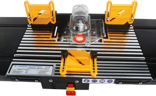 Miniatura 3 de Leegol Electric Mesa de trabajo para router de mesa herramienta de trabajo de artesano para madera (Mesa de router A)