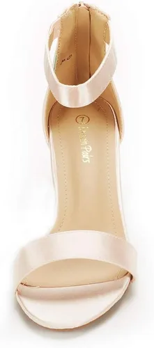 Miniatura 2 de Dream Pars - Sandalias Fiona para mujer, de tacón de aguja, abiertas y a la moda