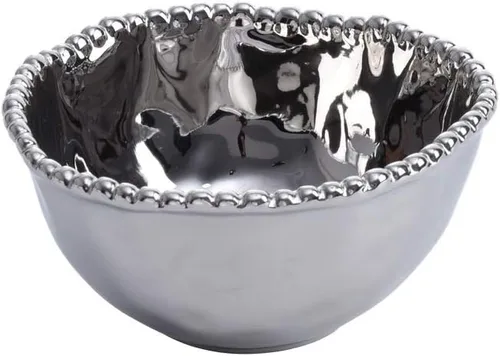 Miniatura 10 de Pampa Bay Tazón pequeño de porcelana (dorado)