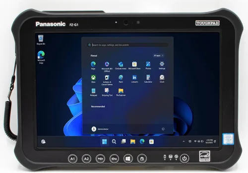 Panasonic Toughpad FZ-G1 MK5, tableta resistente, i5-7ª generación, pantalla táctil de 10.1 pulgadas, 8GB, 256GB, 4G LTE, segundo puerto USB, Wi-Fi,