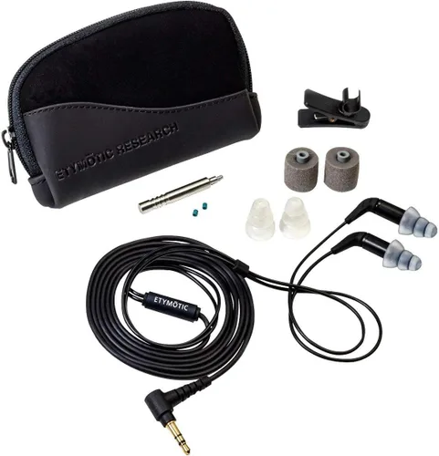 Miniatura 3 de Etymotic ER3XR Extended Response Earphone, Negro