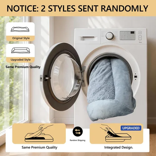 Miniatura 5 de Camas ortopédicas para perros extra grandes, cama XL impermeable de espuma en forma de huevo con lados 45x35 pulgadas, sofá para perros grandes