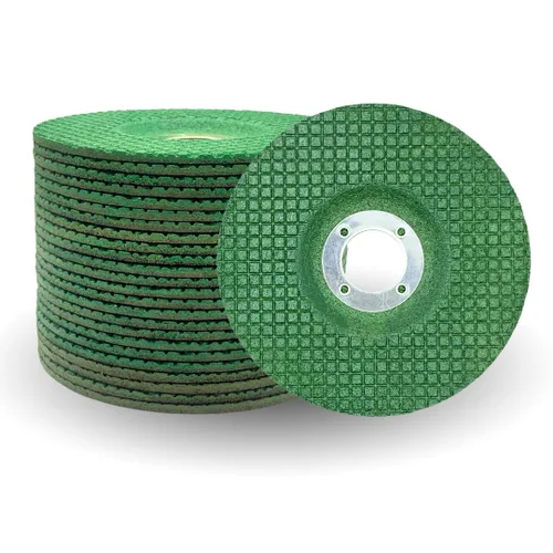Miniatura 6 de Paquete de 5: muela abrasiva flexible de 7 x 1/8 x 7/8 pulgadas para metal, circonia/grano de cerámica, rueda de molienda central deprimida de grano
