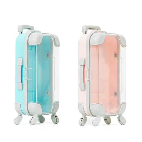 Miniatura 5 de Estuche organizador de pestañas falsas, extensión de pestañas, mini maleta, organizador de pestañas, contenedor de maquillaje, caja de Luaage