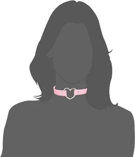 Miniatura 6 de FIBO STEEL 1-4 collares de cuero para mujer, gargantilla de corazón, estilo punk gótico, ajustable