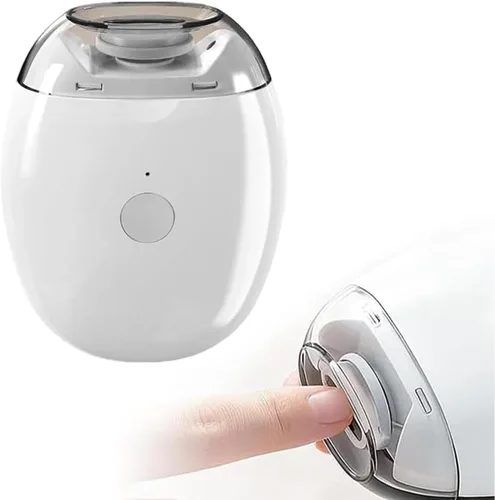 Saker 2026 - Cortaúñas eléctrico automático y recortador, recortadora de uñas recargable de 3 velocidades con batería de larga duración, cortaúñas