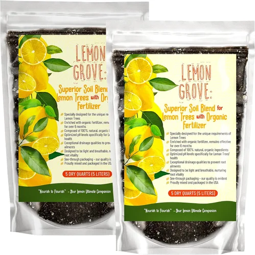 Miniatura 45 de GARDENWISE Tierra Premium Orgánica para Macetas de Cítricos para Plantas de Interior/Exterior - Perfecta para Naranjos, Limoneros, Limeros y Pomelos