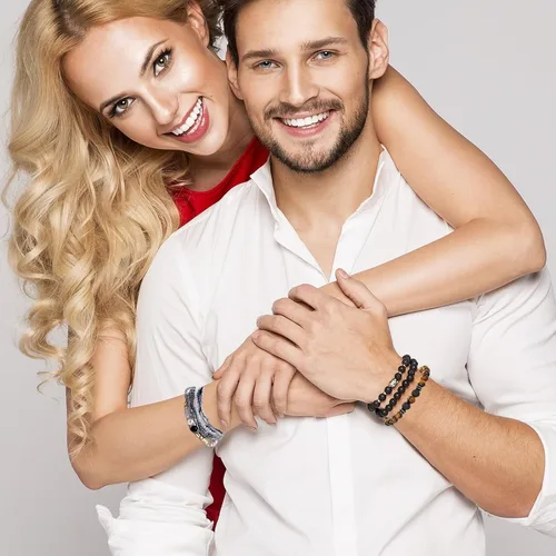 Miniatura 3 de MengPa Pulseras de cuentas para mujer, pulseras de cuentas bohemias de moda, paquete de joyas de amistad