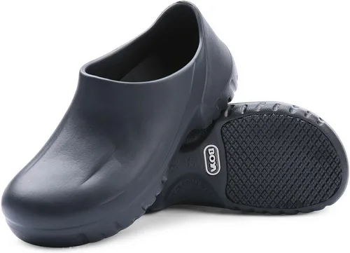 FLIOZY Zuecos de trabajo antideslizantes para hombres y mujeres, zapatos de chef de EVA impermeables, zapatos de cocina y enfermería
