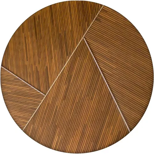 Miniatura 3 de Patrón de madera de bambú con ángulos marrones de madera de grano – PopSockets Grip y soporte para teléfonos y tabletas