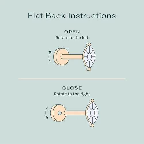 Miniatura 4 de PAVOI 14K Gold Plated Solid 925 Sterling Silver Post Ball Stud Flat Back Earrings for Women Cartilage Earring Helix Piercing Jewelry Small Stud