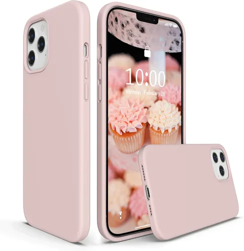 Miniatura 11 de SURPHY Funda diseñada para iPhone 12 Pro Max de 6.7 pulgadas, funda de silicona líquida (con forro de microfibra) para iPhone 12 Pro Max 2020, verde