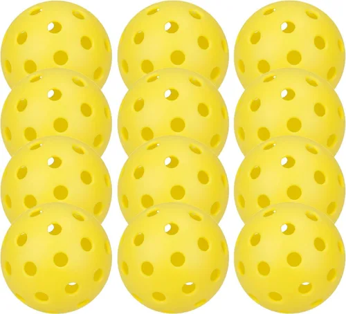 Miniatura 19 de Paquete de 6 pelotas de pickleball deportivas para exteriores - 40 pelotas de pickleball - Bolas de pickleball de EE. UU. aprobadas por USAPA