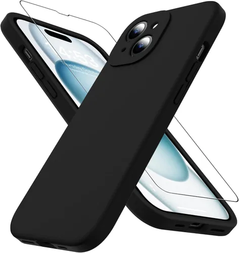 Miniatura 104 de DEENAKIN Funda de silicona compatible con iPhone 12 con protector de pantalla, mejora la protección de la cámara, funda protectora suave y flexible