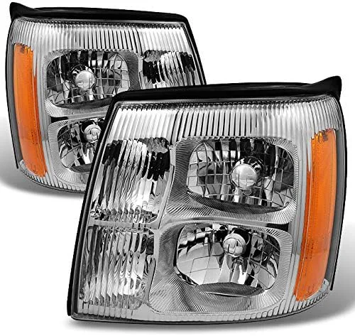 Miniatura 7 de AKKON - Para Cadillac Escalade, Faros Delanteros de Repuesto con Bisel Negro, Tipo HID Xenón