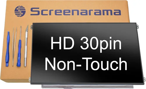 SCREENARAMA - Nueva pantalla de repuesto para Lenovo Chromebook 100E 81ER0002US | Pantalla LED LCD mate HD 1366x768 con herramientas