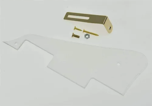 Miniatura 40 de Dopro Golpeador de guitarra LP de 1 capa con soporte cromado para Epiphone Les Paul