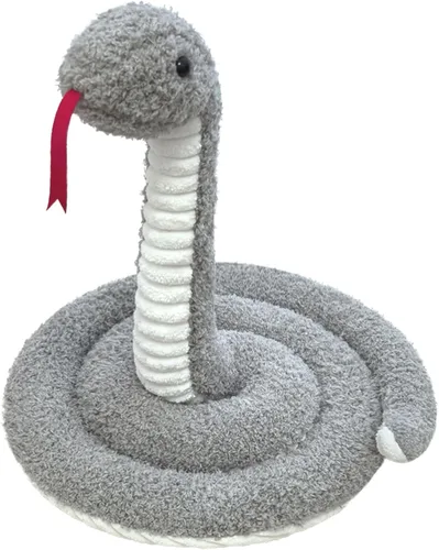 Miniatura 12 de Juguete de peluche negro de serpiente de peluche, suave juguete de peluche para niños y niñas, regalos para niños o novia, 17 pulgadas