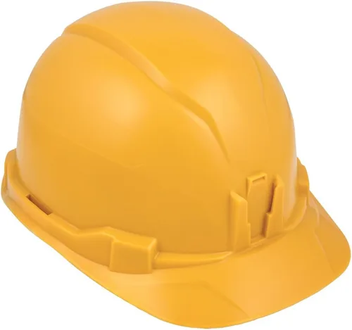 Miniatura 7 de Klein Tools Casco duro, estilo de gorra no ventilada, acolchado, autodesible, resistente al olor, probado hasta 20 kV Amarillo