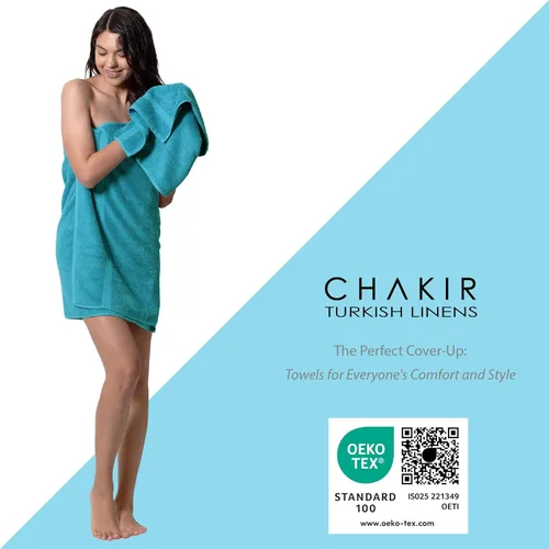 Miniatura 3 de Chakir Turkish Linens Toallas turcas de calidad de hotel y spa 100% algodón premium Suaves y absorbentes