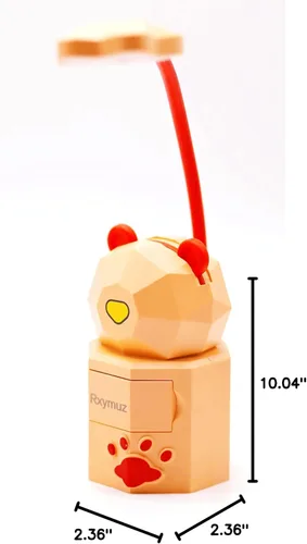 Miniatura 8 de Luz nocturna de lectura LED, bonita lámpara de escritorio kawaii, lámpara de escritorio plegable y bonita, lámparas de escritorio para oficina