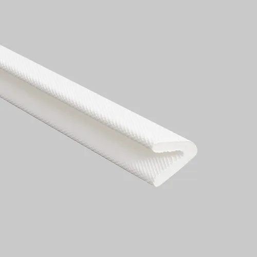 Burlete Adhesivo en Forma de V, Burlete Sellador de Puerta Tira de Espuma Aislante para Marco de Puerta Jamba Lateral Relleno para Ranuras Blanco