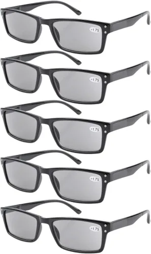 Miniatura 14 de Eyekepper Lentes con filtro de luz azul que bloquean el deslumbramiento digital para mujeres y hombres, pantalla de computadora de lectura, tortuga