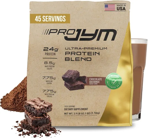 Miniatura 13 de JYM Supplement Science Pro JYM Chocolate Mousse Proteína en polvo – Aislados de proteína de suero de leche, caseína y proteína de leche