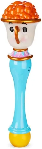 Miniatura 15 de Disney Store Varita de burbujas con luz y sonido oficial de The Little Mermaid Ariel & Flounder - Juguete LED interactivo, perfecto para niños