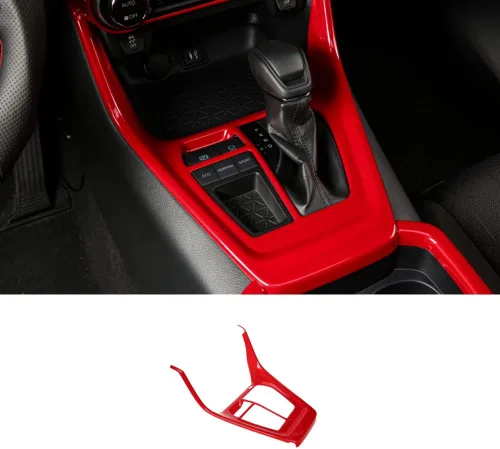 Miniatura 6 de ERIDANUS Accesorios para automóviles compatibles con RAV4 2024 2023 2022 2021 2020 2019 interior caja de cambios marco de panel de cubierta