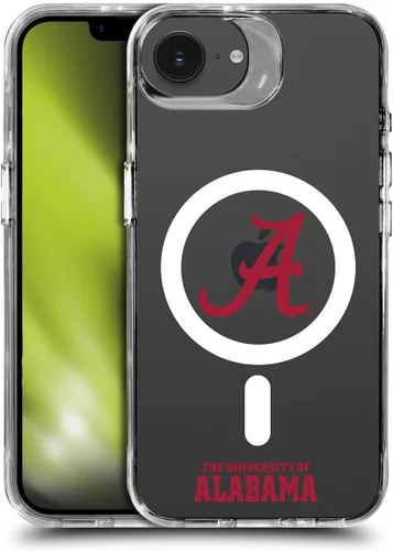 Miniatura 201 de Head Case Designs Funda de gel suave con licencia oficial de la Universidad de Alabama UA Collage compatible con Apple iPhone 13 Pro Max