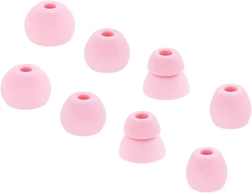 Miniatura 9 de Paquete de 8 almohadillas de repuesto para Beats Powerbeats Pro - Auriculares de silicona suave para auriculares inalámbricos Powerbeats Pro, Negro
