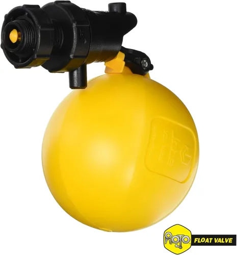 Miniatura 2 de Rojo Flotador Válvula, 3/4", Negro/Amarillo (1)