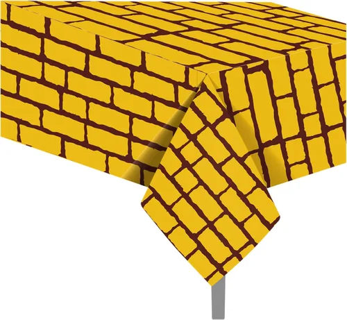 Miniatura 40 de 1 paquete de mantel de plástico con diseño de bandera americana del 4 de julio para fiesta, 54 x 87 pulgadas de largo, mantel rectangular para bufé