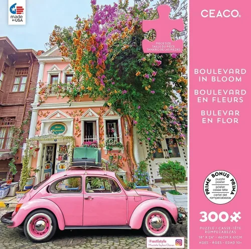 Miniatura 3 de Ceaco - Fotografía escénica - Boulevard in Bloom - Rompecabezas de 300 piezas
