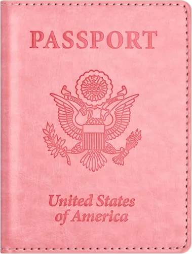 Miniatura 9 de Combo de tarjetero para pasaporte y vacuna, soporte para pasaporte con ranura para tarjeta de vacuna, cartera para pasaporte, funda para pasaporte