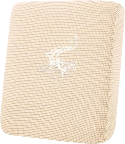 Miniatura 89 de hyha Fundas impermeables para cojines de sofá para mascotas, funda antideslizante para asiento de sofá para perros lavable, tela de jacquard Gris
