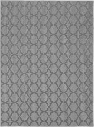 Miniatura 201 de Garland Rug Sparta - Alfombra antideslizante de polipropileno de 2 pies x 12 pies, color negro, ideal para salas de estar y pasillos, elegante