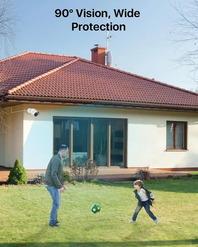 Miniatura 3 de ZOSI Cámara de seguridad para interiores y exteriores HD 1920TVL de 2 MP 1080p (híbrido 4 en 1 HD-CVI/TVI/AHD/960H CVBS analógico), 24 LED, visión